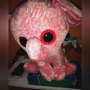 Pink Beanie Boo elephant 🐘